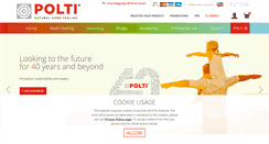 Desktop Screenshot of polti.co.uk